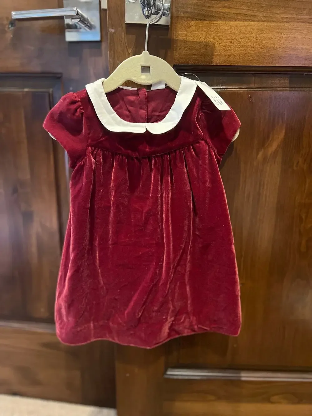 Baby GAP Velvet Red Delicious Dress 12-18 months